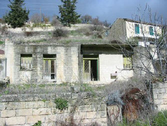 This three bedroom village house is for sale in the village of Arsos, near Limassol