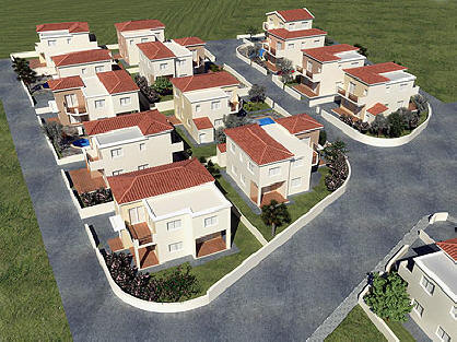 3&4 bed villas paphos