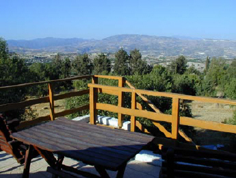 View from the roof of the villa